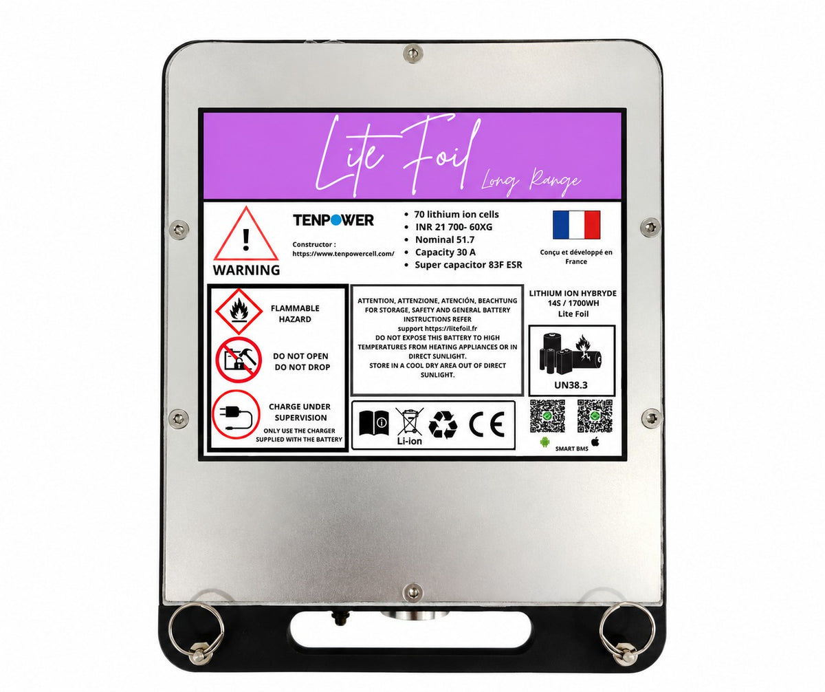 Batterie eFoil Lite Foil Long Range 1700 Wh